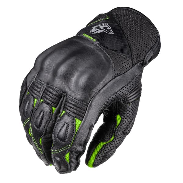 WOLF LÄDERHANDSKAR TW67 GOKU AIR GUL 3XL