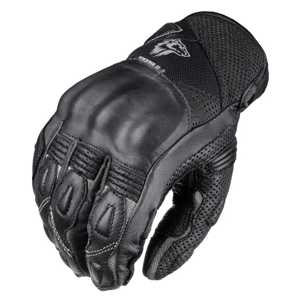 WOLF LÆDERHANDSKER TW67 GOKU AIR GRÅ 2XL
