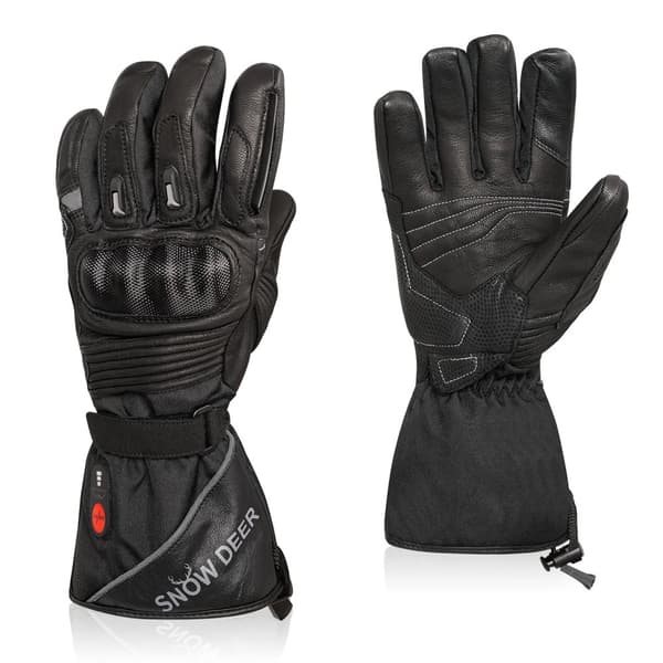 Opvarmede motorcykelhandsker, vandtætte, justerbar temperaturkontrol,Moto handsker SD31, L