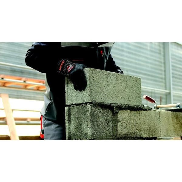 Rostaing PROworks Construction Gloves Skärbeständiga. Vattentät 3/7 svart, 11 tum - MACPRO/IT11