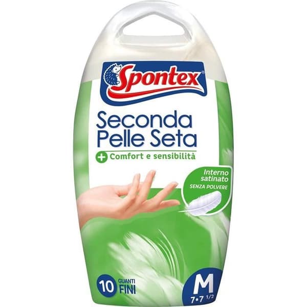 Spontex engångshandskar - Getta Second Skin-Silk x 10-Large Storlek - 994668