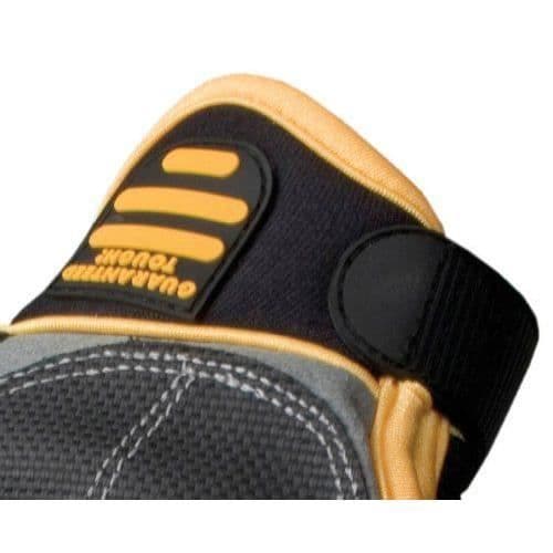 DeWalt FRAMER Half Finger Arbetshandskar Svart/Gul (UK Import)