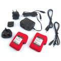 Miniatyrbillede 5 af 10: Handsker Glovii GLBM Sort Rojo/Blanco S/M 2 Dele