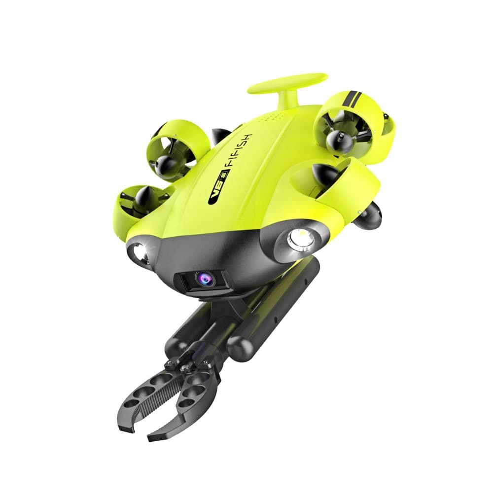 Undervattensdrönare med robotarm och gripklo FiFish V6S