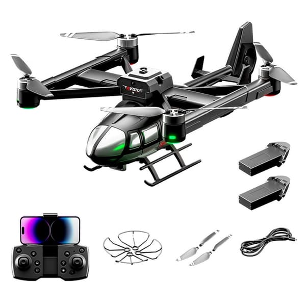 X38 DC-135 Helikopter Drönare Kamera Flygfoto Quadcopter 2 batterier