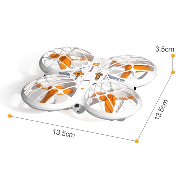 H122 Drönare Drone Neonljus Flygfoto Flygfotografering Quadcopter 2 batterier