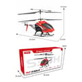 Miniatyrbild 7 av 11: Radiostyrd Helikopter Smart Altitud Hold RC 2.4G Trådlös Legerings 2 Batterier