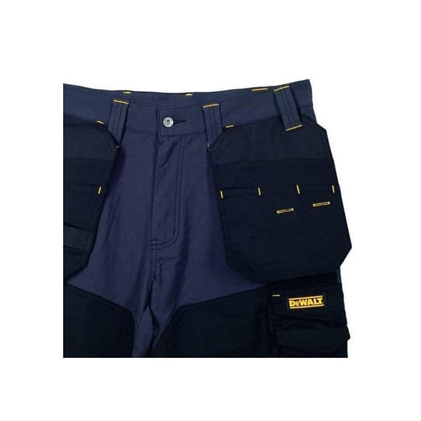 Dewalt skyddskläder - DEWMEM3233-TB - Memphis arbetsbyxor, svart/grå, 32W / 33L herr