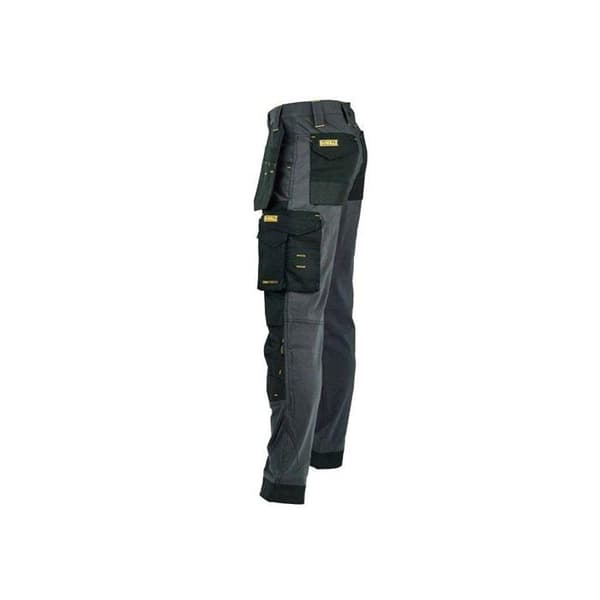 Dewalt skyddskläder - DEWMEM3233-TB - Memphis arbetsbyxor, svart/grå, 32W / 33L herr