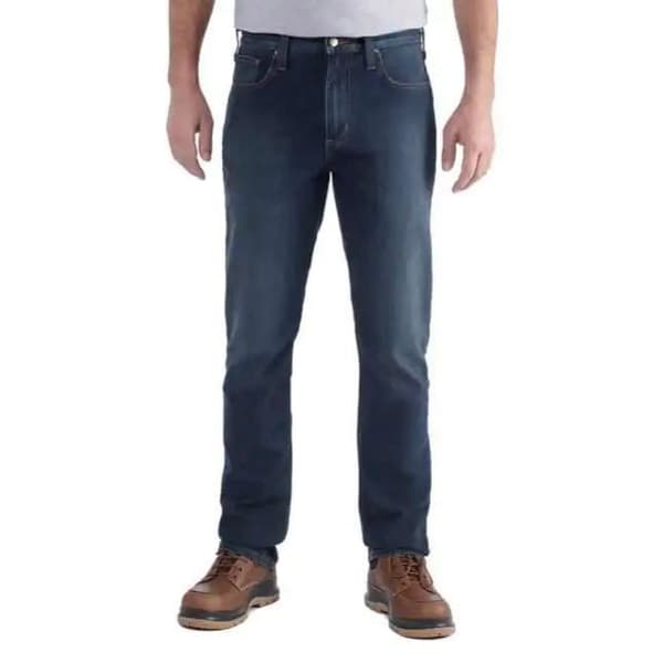 Rugged Flex raka avsmalnande jeans 102807 CARHARTT - Vit - Herr - W32/L32