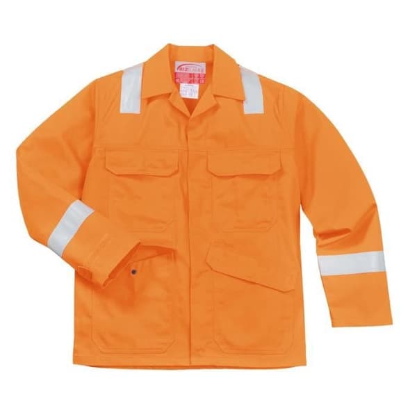 Portwest Bizflame Plus Flame Retardant Jacket - Marinblå