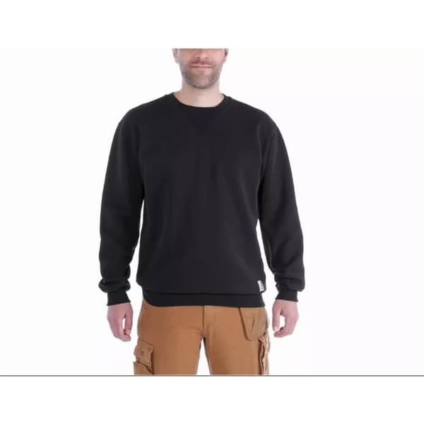 Sweatshirt CARHARTT Midweight Crewneck Svart T.S - K124-BLK-S