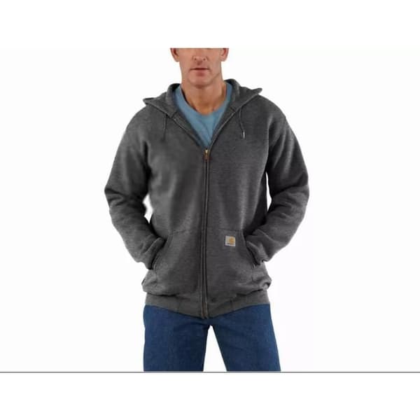 Sweatshirt CARHARTT Zip Hoodie Mörkgrå T.M - K122-026-M