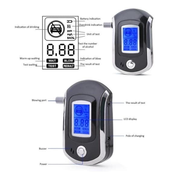 ProAlcoCheck - Profesjonell alkometer