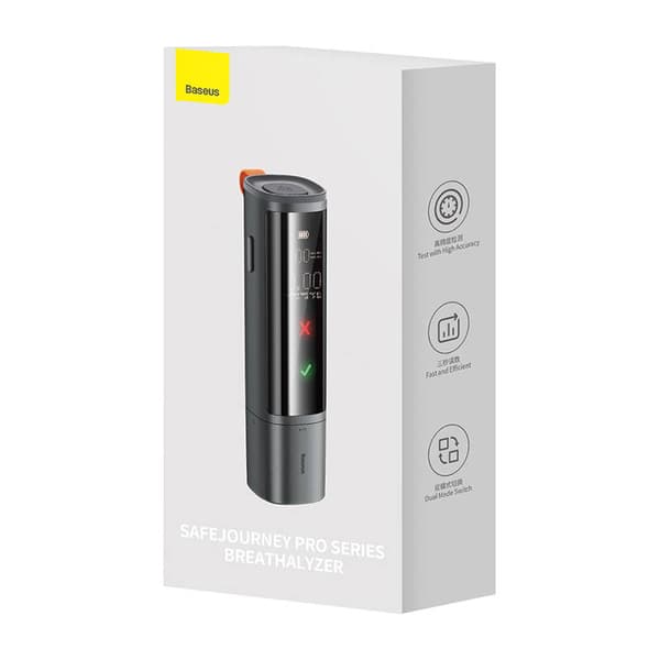 Elektronisk alkometer Baseus SafeJourney Pro (grå)