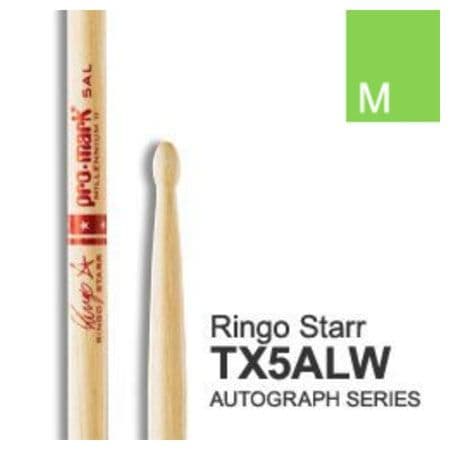 Hickory Ringo Starr PRO MARK trumpinnar - PROMARK TX5ALW Modell - Längd 16 1/2 - Diameter 0,551