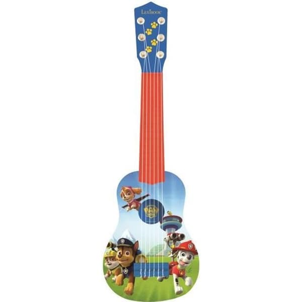 LEXIBOOK - PAT PATROUILLE - Akustisk gitarr för barn - Höjd 53 cm