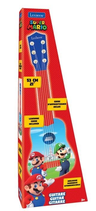 SUPER MARIO Min första gitarr 53 cm LEXIBOOK