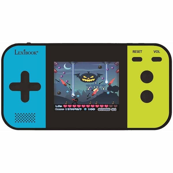 Lexibook - Handheld console Compact Cyber Arcade - screen 2.5 250 games (JL2377)