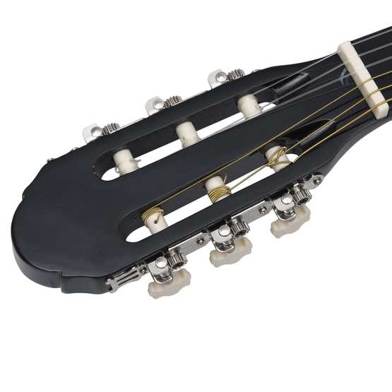 Gitarr För Nybörjare Klassisk Svart 4/4 39" Amerikansk Lind