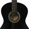 Miniatyrbild 5 av 7: Gitarr För Nybörjare Klassisk Svart 4/4 39" Amerikansk Lind