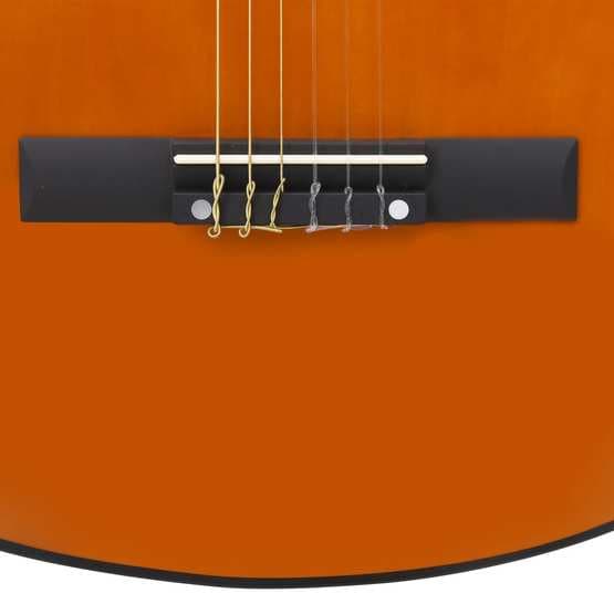 Gitarr För Nybörjare Och Barn Klassisk 3/4 36" Amerikansk Lind