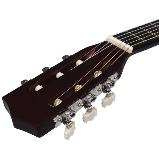 Ljus Gitarr För Nybörjare Och Barn Klassisk 1/2 34" Amerikansk Lind