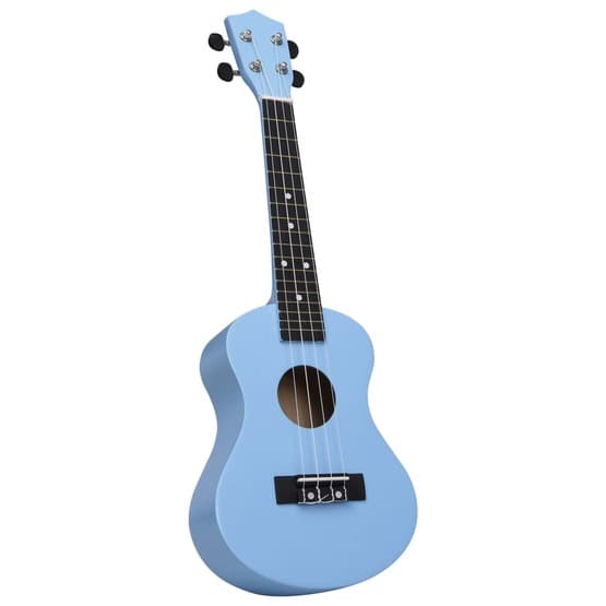 Sopranukulele Med Väska För Barn Sopran Babyblå 23"