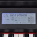 Miniatyrbild 4 av 8: Digitalpiano Med Pedaler Och 88 Tangenter Melaminbräda Svart