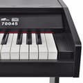 Miniatyrbild 6 av 8: Digitalpiano Med Pedaler Och 88 Tangenter Melaminbräda Svart