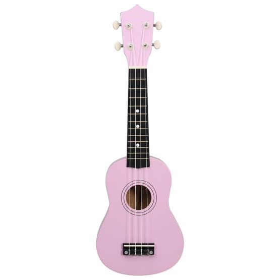 Sopranukulele Med Väska För Barn Sopran Rosa 21"