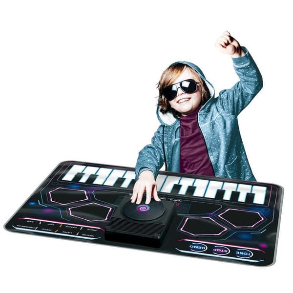 DJ Set med Keyboard för Barn Musikmatta CDON