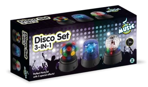 Music Disco 3-i-1 sæt
