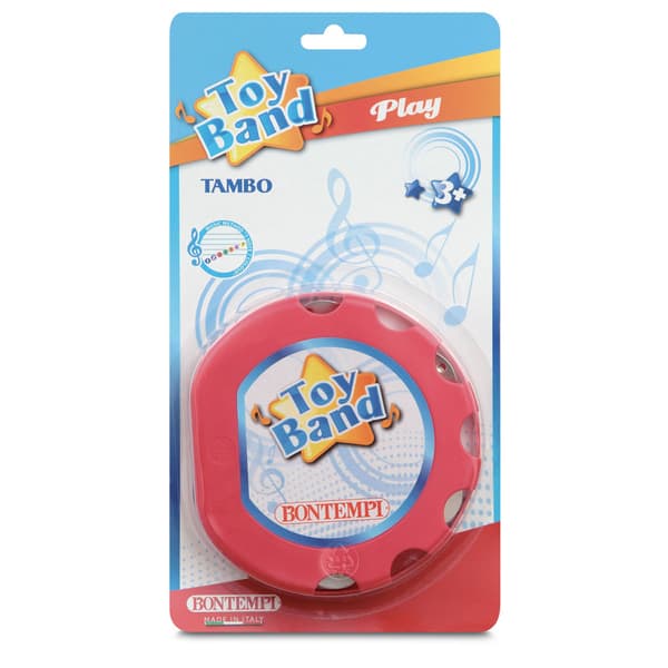 Tamburin med cymbaler