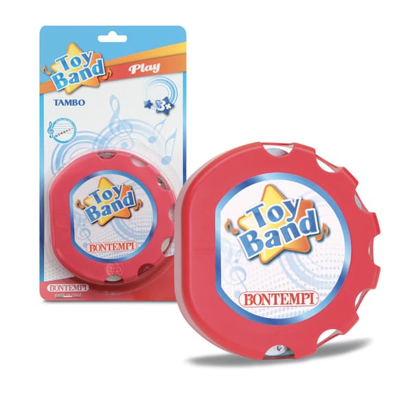 Tamburin med cymbaler