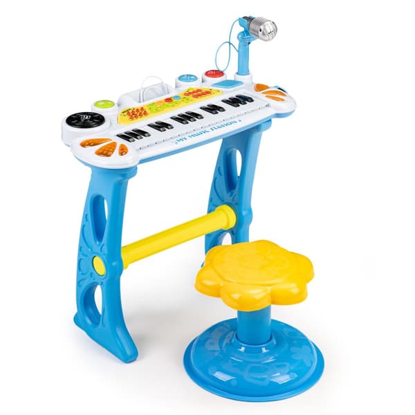 Lasten koskettimet - Piano - mikrofonilla - 45x21x60 cm