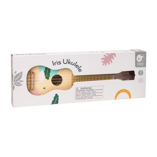 Classic World Iris Ukulele Blå i trä (från 36 M)
