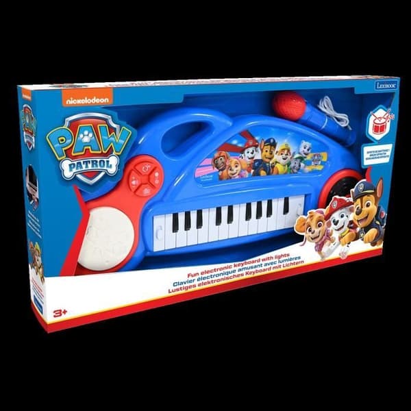 PAW Patrol Elektroniskt piano för barn med ljuseffekter