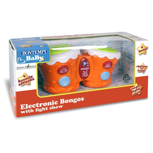 Elektronisk Bongotrumma Baby fr. 18 mån+