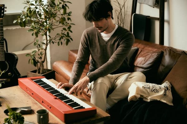 Casio CT-S1 digitaalinen syntetisaattori 61 punainen