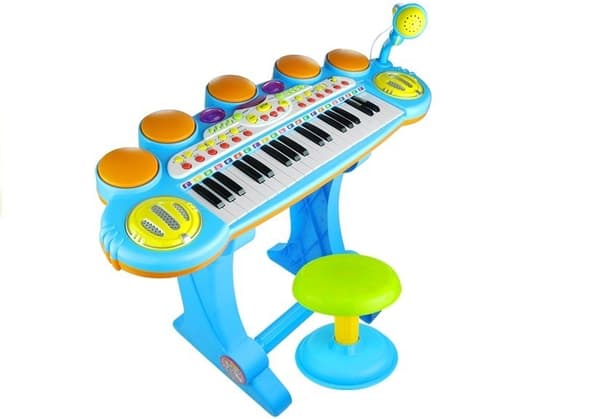 Orgel Klaver Keyboard Trommer Taburet