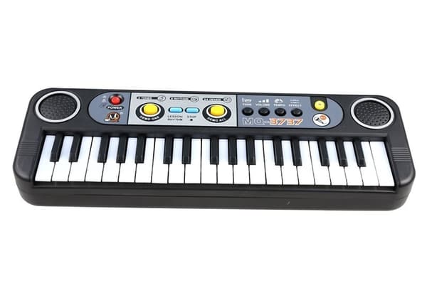 Elektrisk orgel med mikrofon 37 taster