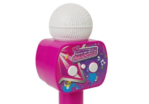 Børnemikrofon trådløs karaoke Bluetooth-højttaler Pink
