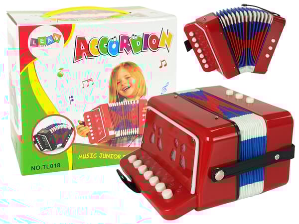 Harmonikainstrument For Lille Musiker Rød