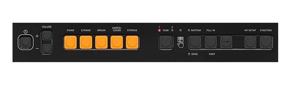 Casio CT-S100 digipiano 61 kosketinta musta, valkoinen