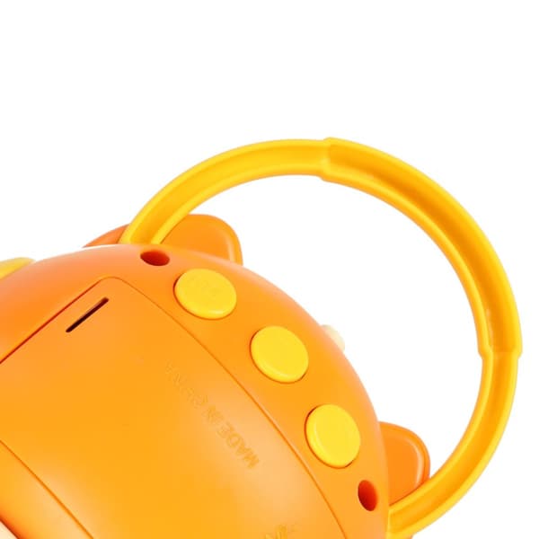 Harmoni harmonika sanselegetøj til børn, orange ugle