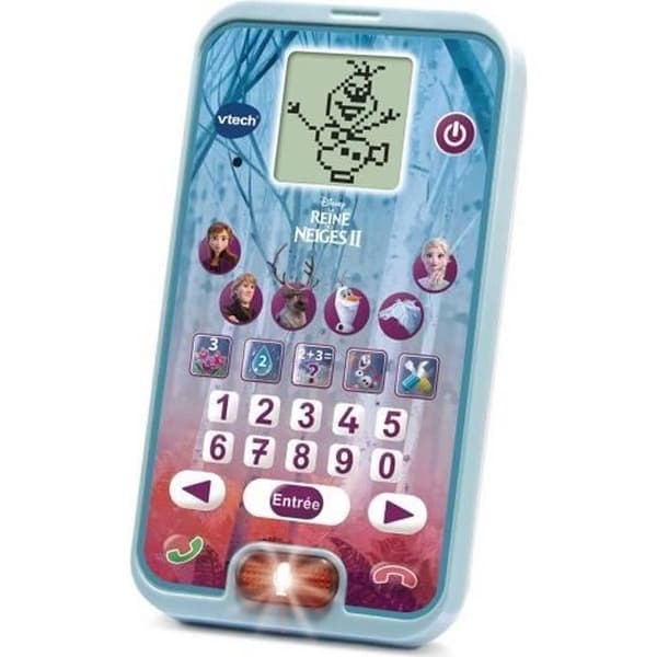 VTECH pedagogisk smartphone - Frozen 2 - 3-7 år gammal - Pedagogiska spel ingår Multifärg