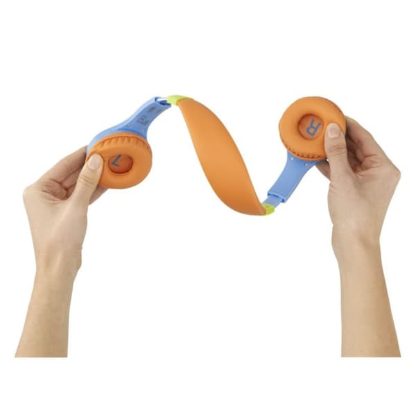 Hama Kids Guard On-Ear Børnehovedtelefoner Blå/Orange