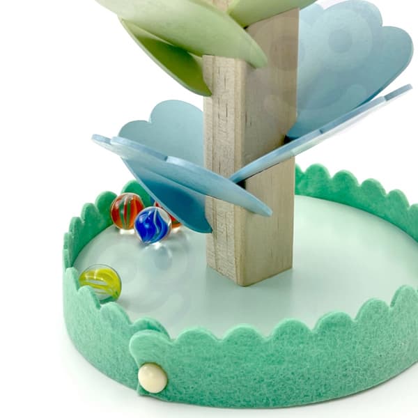 TOOKY TOY Farverigt trætårn til børn