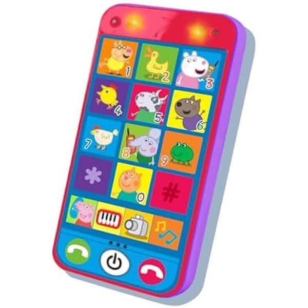 Smartphone - CLAUDIO REIG - Peppa Pig - Kul gränssnitt - Föräldrakontroll - Rosa färg
